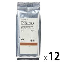 【コーヒー粉】無印良品 オリジナルブレンド コーヒー ミディアムテイスト 粉 200g 1セット（12袋） 良品計画