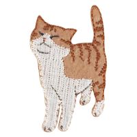 清原 気ままなポーズの猫ワッペン WNK-02_000 1セット(9袋)（直送品）