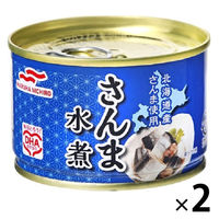 マルハニチロ さんま水煮 北海道産さんま使用 150g 1セット（2個）缶詰 DHA
