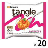三養ジャパン TANGLE テングル キムチロゼパスタ 袋麺 1セット（20食）
