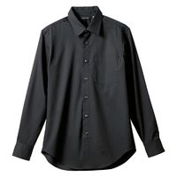 住商モンブラン シャツ ワイシャツ 兼用 長袖 黒 SS006-93-LL 1枚