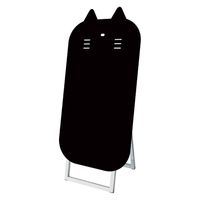 常磐精工　ポップルスタンド看板シルエット 45×90片面ブラック　ネコ形　PPSKSL45X90K-CAT　1台（直送品）