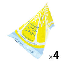 入浴剤 オンセンジャポンジャポン バスパウダー レモンの香り 分包 20g 1セット（4包）医薬部外品 チャーリー