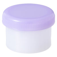軟膏容器 軟膏壺（つぼ ツボ） 丸底 増量タイプ6mL（5ｇ処方時使用サイズ） パープル（紫） 6袋（25個入×6 150個） オリジナル