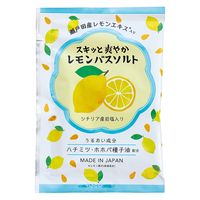 入浴剤 フルーツの森 レモンバスソルト あまずっぱいレモンの香り 分包 35g 1包 グローバルプロダクトプランニング