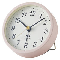 BRUNO（ブルーノ）置き時計 グレイッシュアラームクロック ピンク BCA022-PK 1個