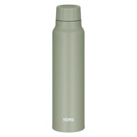 サーモス（THERMOS）保冷炭酸飲料ボトル カーキ 750ml FJK-750 KKI 1個