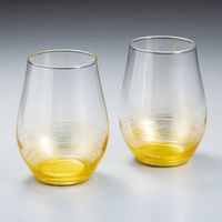 箔一 千筋 吟醸グラス2客セット A201-03002 1個（直送品）