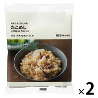 無印良品 炊き込みごはんの素 たこめし 137g（お米2合用2～3人前） 1セット（2袋） 良品計画