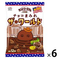 カントリーマアムチョコまみれザ・ワールド（アメリカ編）ミドルパック 6袋 不二家 クッキー ビスケット 個包装