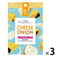ワールドシーズニング チーズオニオン 3個 エスビー食品 韓国 S＆B