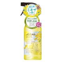 【数量限定】ノンスメル清水香 衣類・布製品・空間用スプレー ミモザの香り 本体 400ml 1本 白元アース