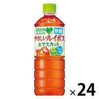 サントリーフーズ GREEN DA・KA・RA（グリーンダカラ）やさしいルイボス＆マスカット 600ml 1箱（24本入）