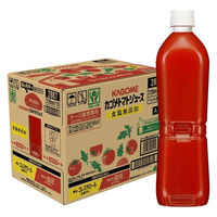 【機能性表示食品】カゴメ トマトジュース 食塩無添加 ラベルレス 720ml 1箱（15本入）（わけあり品）