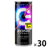 【エナジードリンク】サントリー ZONe（ゾーン） ENERGY QUICKBOOST Ver.2.0.0 240ml 1箱（30缶入）（わけあり品）
