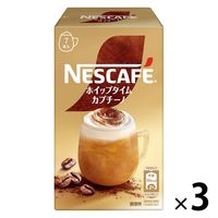 【スティックコーヒー】ネスレ日本 ネスカフェ ホイップタイム カプチーノ 1セット（21本：7本入×3箱）