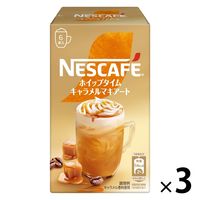 【スティックコーヒー】ネスレ日本 ネスカフェ ホイップタイム キャラメルマキアート 1セット（18本：6本入×3箱）