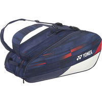 Yonex（ヨネックス） テニス ラケットバッグ6 (テニス6本用) ホワイト×ネイビー×レッド BAG02RPA 1個（直送品）