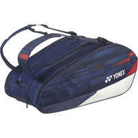 Yonex（ヨネックス） テニス ラケットバッグ9 (テニス9本用) ホワイト×ネイビー×レッド BAG02NPA 1個（直送品）