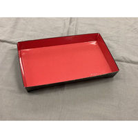中央化学 寿司容器 SKS 20-12 赤-黒金 身 00751409 1ケース(400個(50個×8))（直送品）