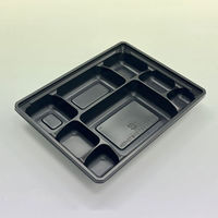アクタ 折箱 ワン折73×55H 黒底 2000019178 1ケース(400個(50個×8))（直送品）
