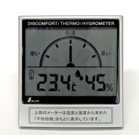 シンワ測定 デジタル温湿度計 C 不快指数メーター 72985 1台（直送品）