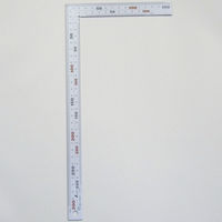 シンワ測定 曲尺厚手広巾シルバー 10421 1本（直送品）