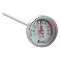 シンワ測定 温度計 Vー2 丸T字型 ー20~60°C φ3.5×13cm 育苗 72610 1個（直送品）