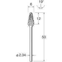 日本精密機械工作 超硬カッター K1762 1本（直送品）