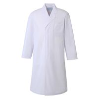 アプロンアパレル メンズ診察衣シングル型長袖(ホワイト)4Lサイズ 110-30AP-4L 1枚（直送品）