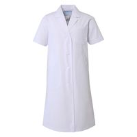 アプロンアパレル レディス診察衣シングル型半袖(ホワイト)4Lサイズ 122-30AP-4L 1枚（直送品）