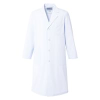 アプロンアパレル メンズ診察衣シングル(ホワイト)Lサイズ 250-70AP-L 1枚（直送品）