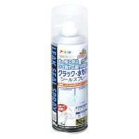 アサヒペン クラック・水もれシールスプレー 300ml クリヤ L001 1本（直送品）