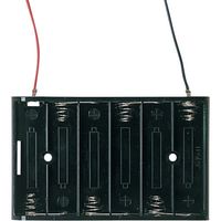 タカチ電機工業 タカチ リード線付電池ホルダー MP-3-6 1個 268-8274（直送品）