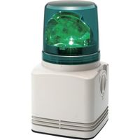 パトライト 電子音内蔵LED回転灯 色:赤 RFT-220A-G 1台 856-8342（直送品）