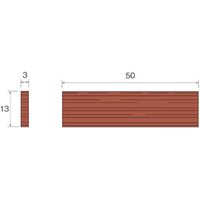 ミニター ミニモ ポリッシングウッドチップ ハード 3×13mm (10枚入) SA6281 1袋(10枚) 852-7164（直送品）