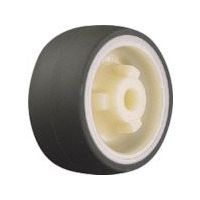 ハンマーキャスター ハンマー G型ウレタン車輪 65mm 439G-UR65 1個 814-1405（直送品）