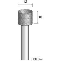 ミニター ミニモ ハイセラミックCBNバー#100 φ12 JA2364 1本 852-7870（直送品）