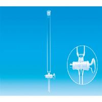 東京硝子器械 TGK クロマト管コック付300×10 共通19 330-15-98-02 1本 190-5528（直送品）