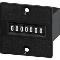 ライン精機 電磁カウンター(リセットナシ) 7桁 4.3×2.0mm MCU-7P AC100V 1個 838-3805（直送品）
