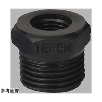 アズワン TEFEN PP ネジ継手 ブッシング R1/4×Rc1/8 67-3082-89 1個（直送品）