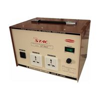 アズワン 交流電圧安定器(昇圧・降圧) 750VA 67-4519-70 1個（直送品）