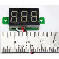 共立電子産業 ミニタイプ7セグLED電圧計モジュール 青 67-4751-66 1個（直送品）