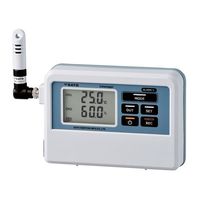 佐藤計量器製作所 記憶計R 温湿度一体型 英語版校正証明書付 SK-L754 1個 1-7793-13-56（直送品）