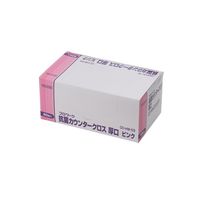 中部物産貿易 抗菌カウンタークロス 厚口(ピンク)(60枚入り) HWー03 HW-03 1セット(6箱)（直送品）