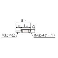 ミツトヨ シリンダゲージ 部品 21DZA404A/35.50/CGF/アンビル 1セット(50PC)（直送品）