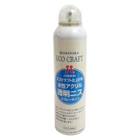 ハマナカ (Hamanaka) エコクラフト仕上げ用 水性アクリル 透明ニス スプレータイプ 200ml H204-577 1セット(3個)（直送品）