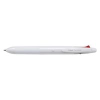パイロット 多機能ボールペン アクロボール4+1 0.5mm オフホワイト軸 BH41AB-155-OW 1セット（1本×10）