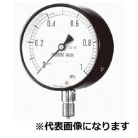 旭計器工業 ブルドン管圧力計 A形 【101ーA750X7MPA】 101-A750X7MPA 1個（直送品）