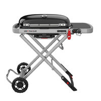 Weber 9010013 Grill TRAVELER トラベラー ガス ポータブルグリル 1式（直送品）